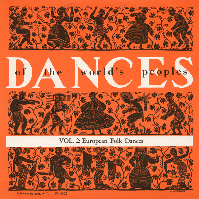 The Dances of the World's Peoples, Vol. 2: European Folk Dances cover art