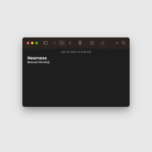 Nearness cover art