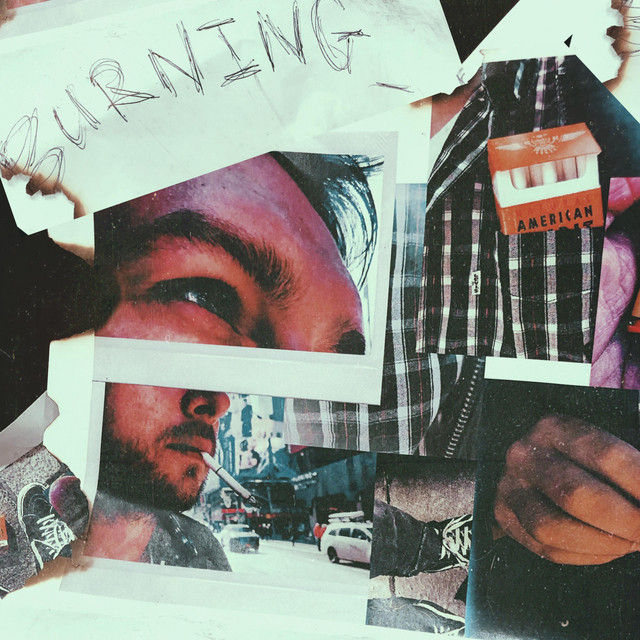 Burning cover art