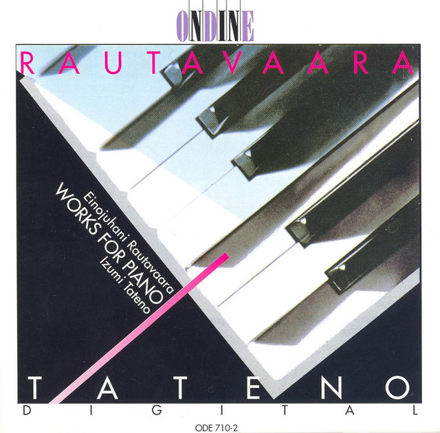 Rautavaara, E.: Piano Music - The Fiddlers / Icons / Piano Sonata No. 1 / Etudes cover art