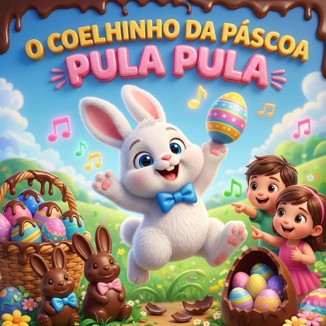 Capa de O Coelinho da Páscoa Pula Pula