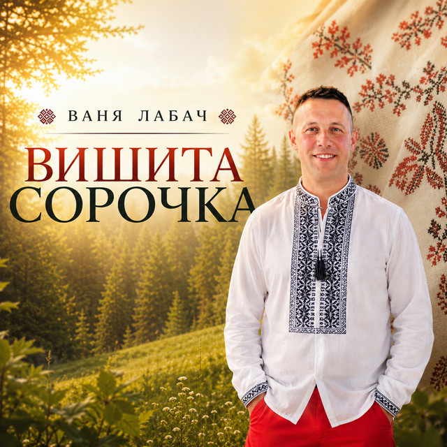 Обкладинка: Вишита сорочка — Ваня Лабач
