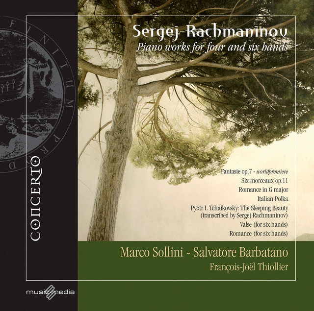 Rachmaninov: Piano works for 4 & 6 hands cover art