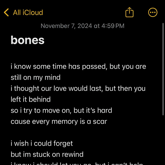Bones cover art