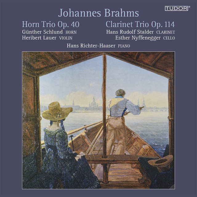 Brahms: Horn Trio in E-Flat Major, Op. 40 & Clarinet Trio in A Minor, Op. 114 cover art