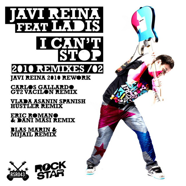 I Can't Stop (feat. Ladis) - Vlada Asanin Spanish Hustler Remix cover art