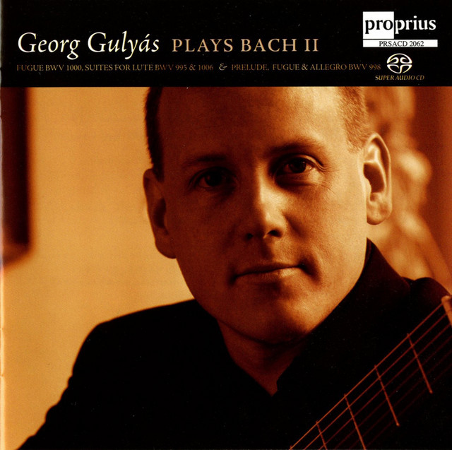 Georg Gulyas plays Bach, Vol. 2 cover