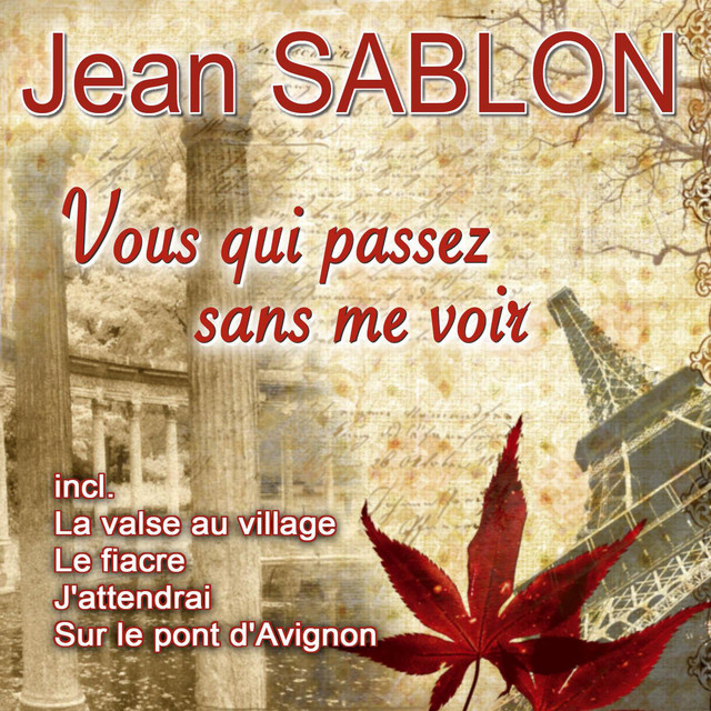 Vous qui passez sans me voir cover art