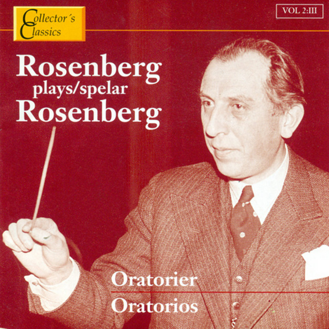 Rosenberg Plays Rosenberg: Oratorios cover
