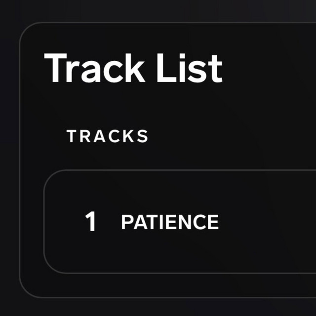PATIENCE