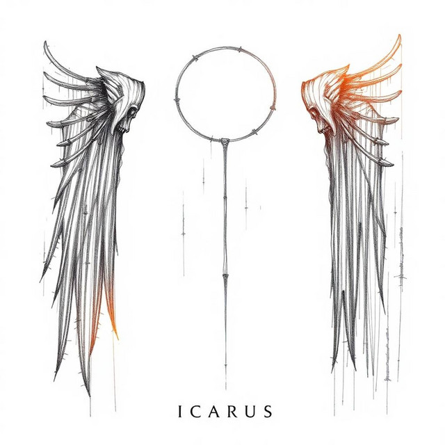 Icarus Post Rock release artwork