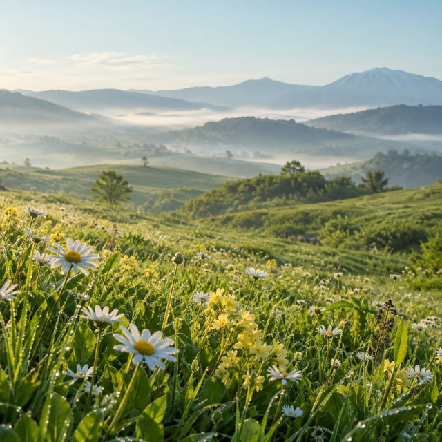 A Walk Through Wildflowers