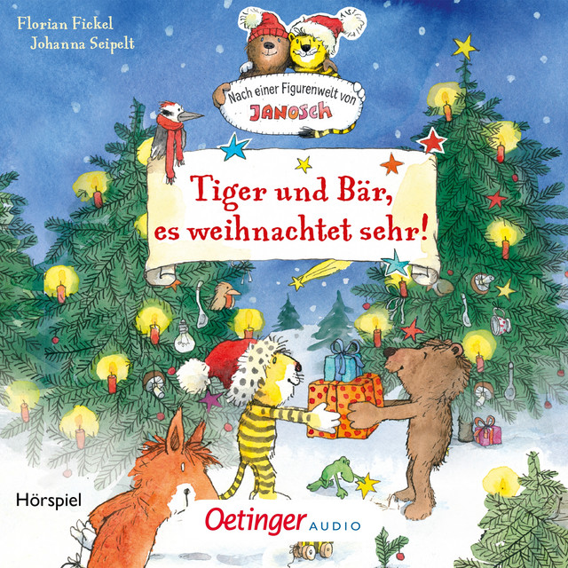 Nach einer Figurenwelt von Janosch. Tiger und Bär, es weihnachtet sehr! cover
