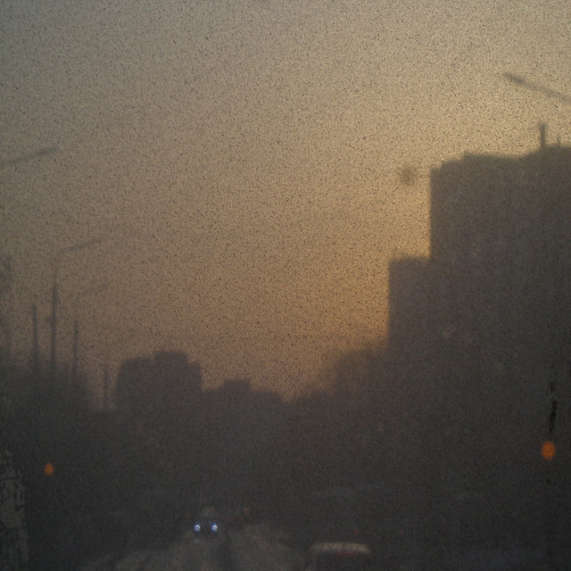 outside