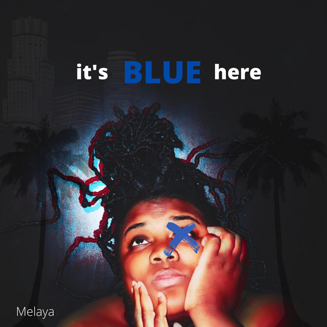 It's Blue Here cover art
