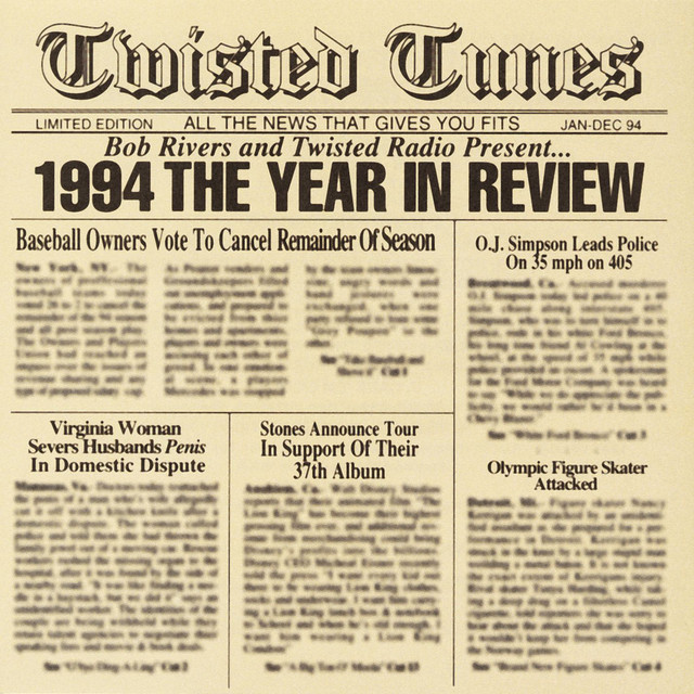 Twisted Tunes 1994 cover art