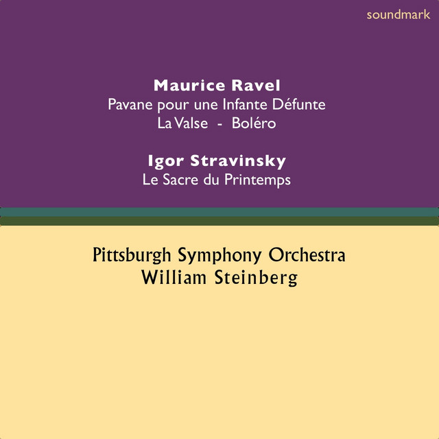 Maurice Ravel: Pavane pour une Infante Dèfunte, La Valse & Boléro - Igor Stravinsky: Le Sacre du Printemps cover art