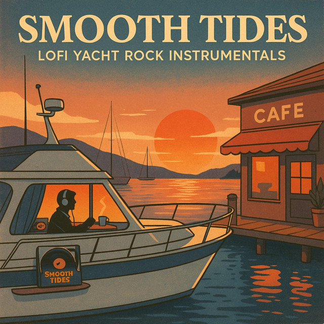 Smooth Tides: Lofi Yacht Rock Instrumentals cover art
