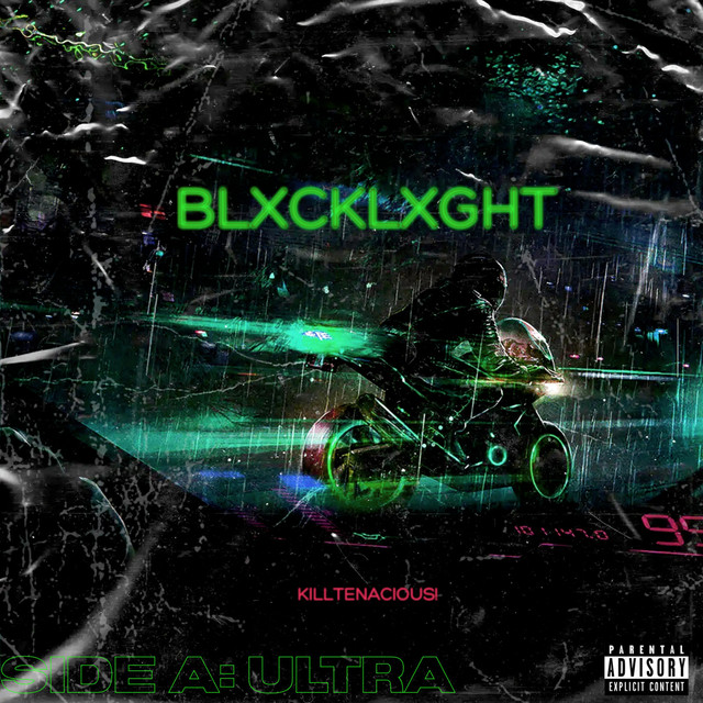 BLXCKLXGHT side A: Ultra cover art