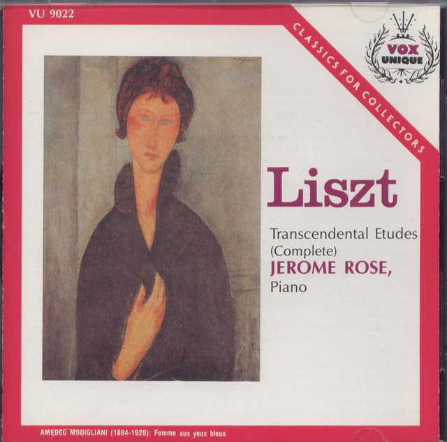 Liszt: Transcendental Etudes (complete) cover art