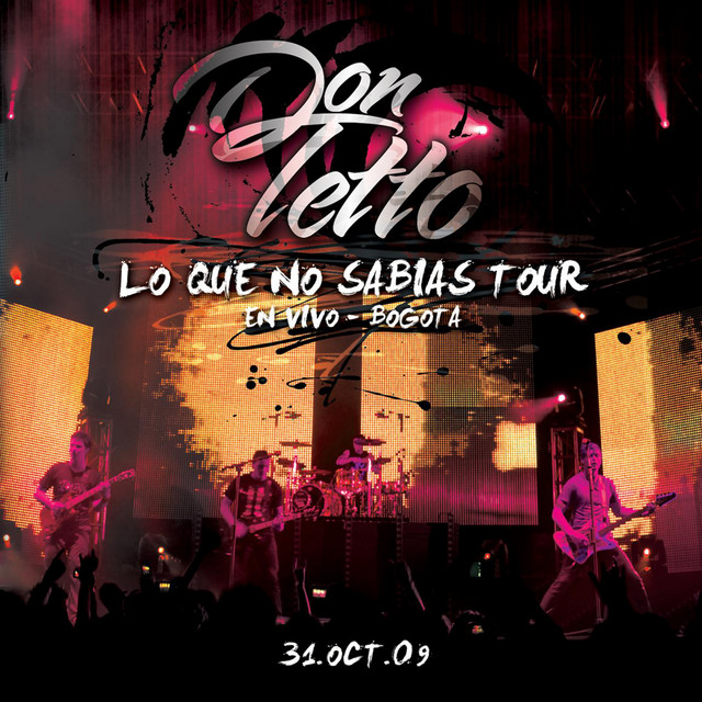 Lo Que No Sabias Tour (En Vivo Bogotá) cover art