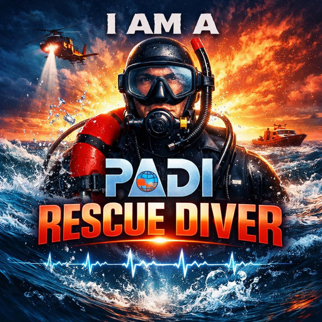 I Am a PADI Rescue Diver cover art