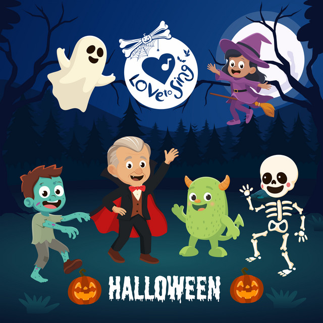 Kids Halloween Dance Songs album image