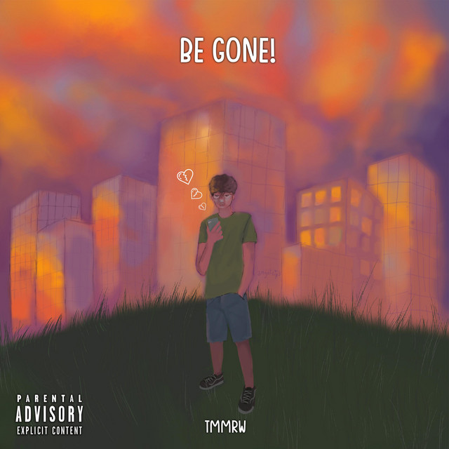 be gone! cover art