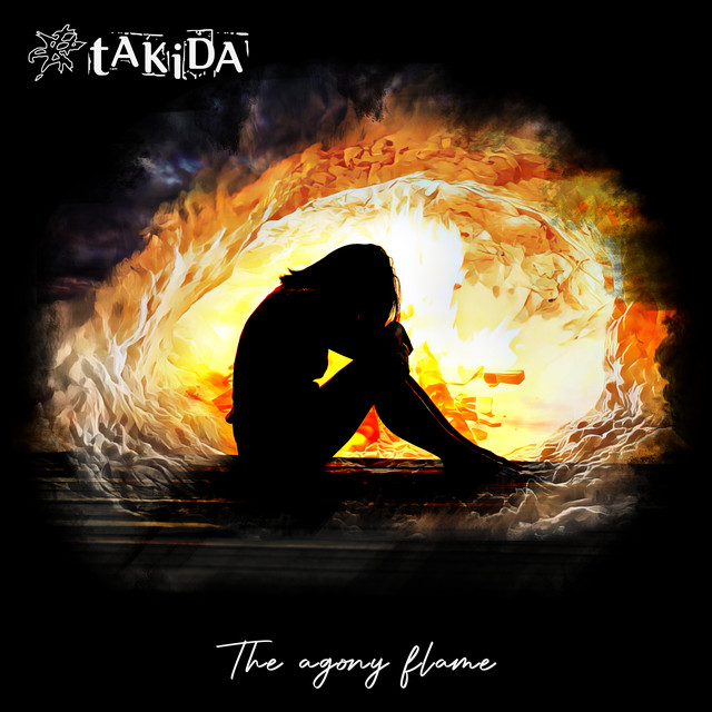 The agony flame cover art