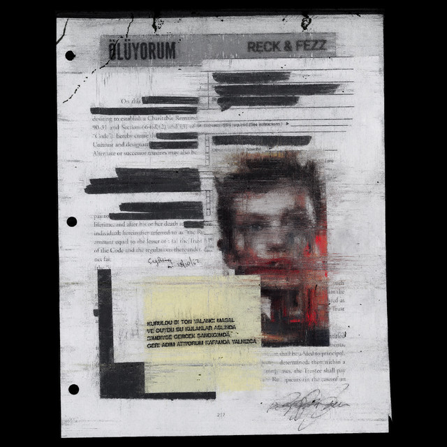Ölüyorum cover art