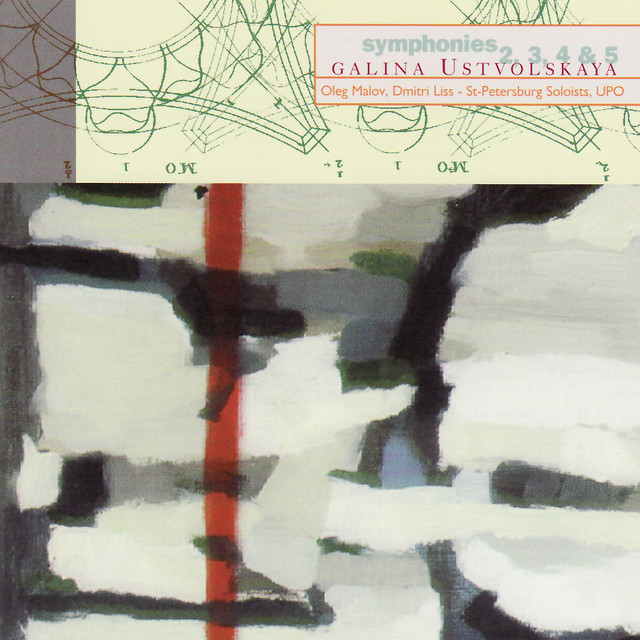Galina Ustvolskaya: Symphonies Nos. 2-5 cover art
