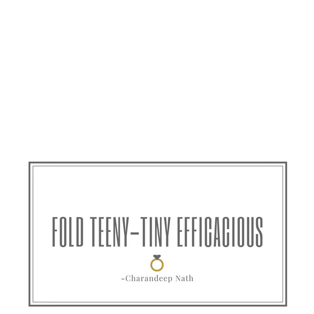 Fold Teeny-tiny Efficacious cover