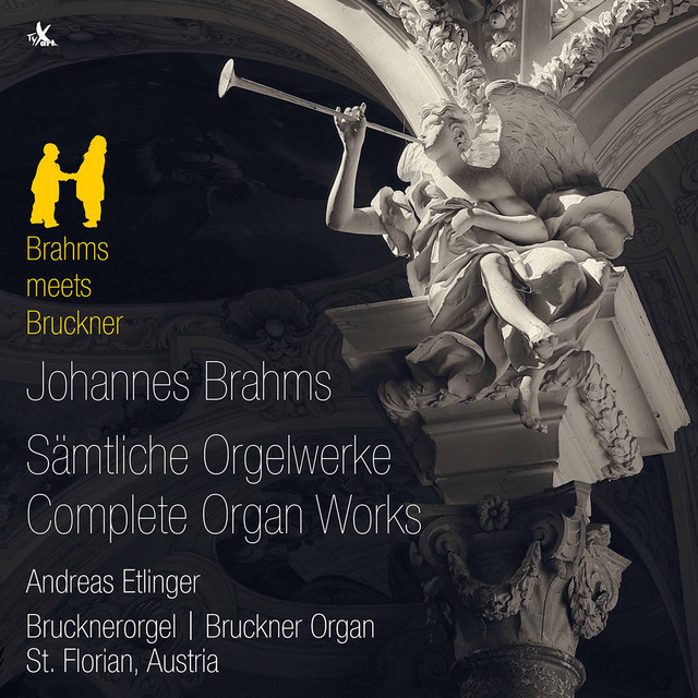 Brahms & Bruckner: Organ Works cover