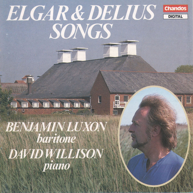 Benjamin Luxon sings Elgar & Delius Songs cover art