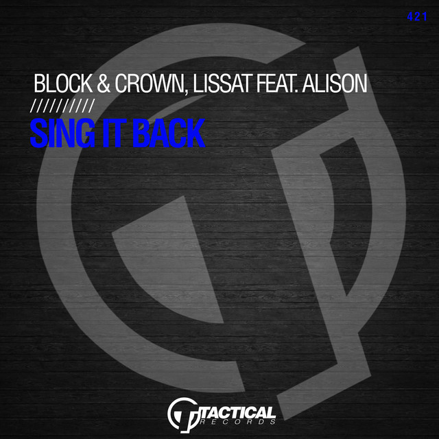 Sing It Back Feat. Alison album art