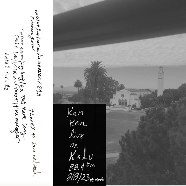 8/8/23 live on kxlu cover art