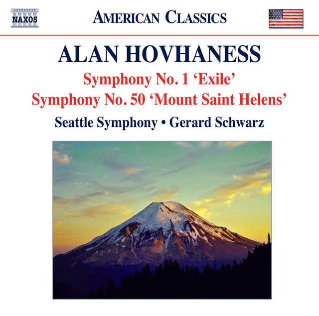 Hovhaness: Symphonies Nos. 1, 'Exile Symphony' and 50, 'Mount St. Helen' cover art