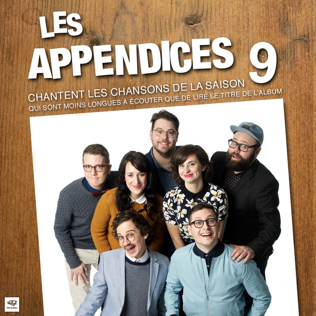 Les appendices chantent les chansons de la saison 9, qui sont moins longues à écouter que de lire le titre de l'album cover