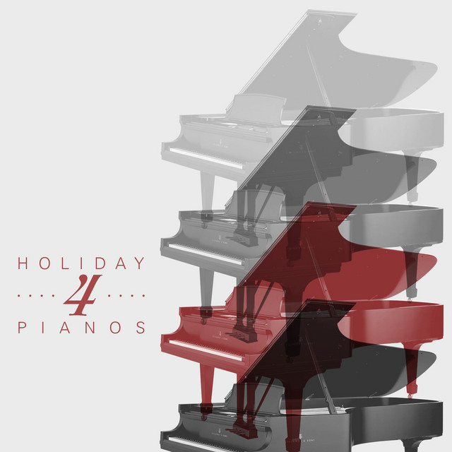 Holiday 4 Pianos cover