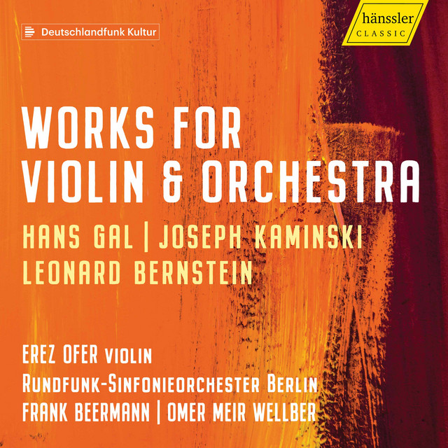 Gál, Kaminski & Bernstein: Violin Concertos cover art