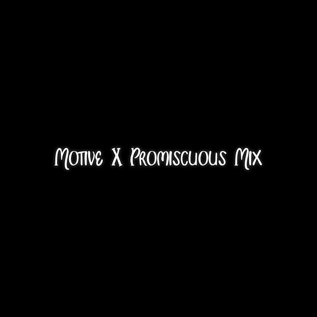 Motive X (Promiscuous Mix) cover art