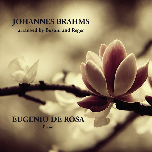 Brahms Arranged by Busoni & Reger cover