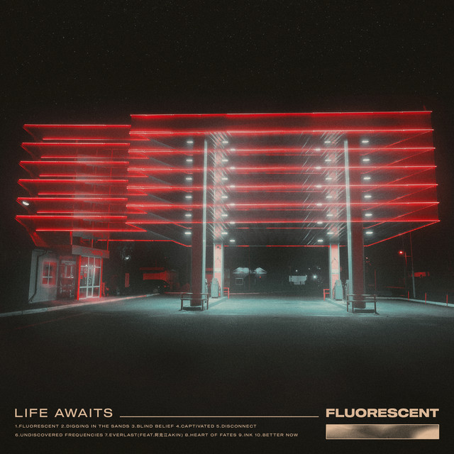 Fluorescent cover art
