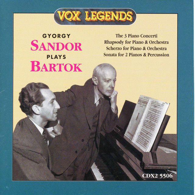 György Sándor Plays Bartók cover art