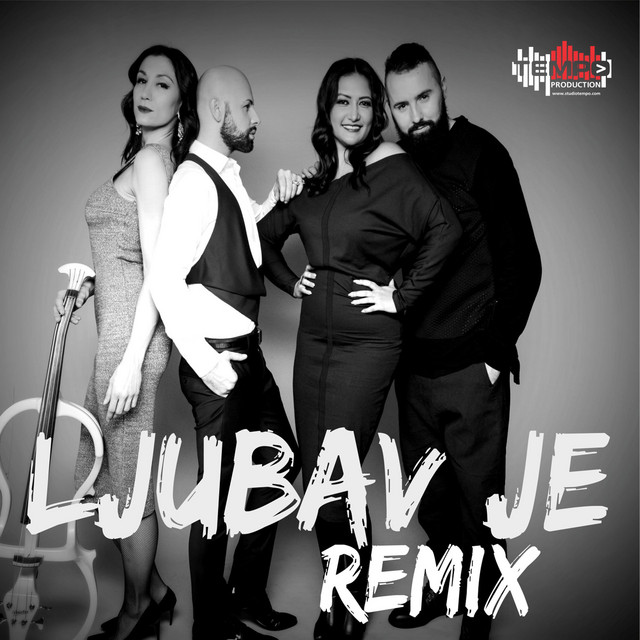 Ljubav je - remix cover art