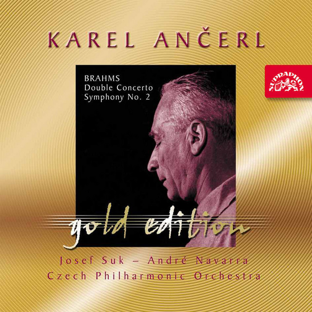 Ančerl Gold Edition 31. Brahms: Double Concerto, Symphony No. 2 cover