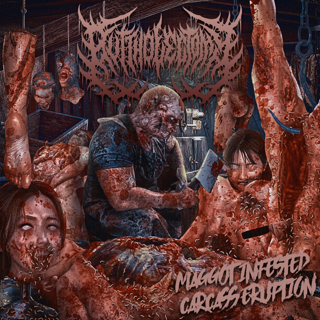 MAGGOT INFESTED CARCASS ERUPTION cover art