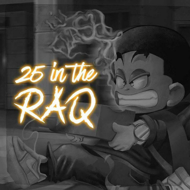25 in the RAQ cover art