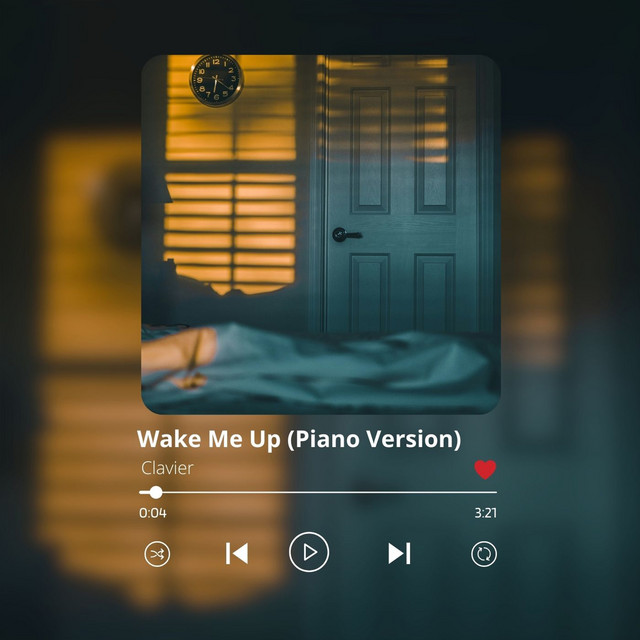 Cover art: Wake Me Up - Piano Version — Clavier
