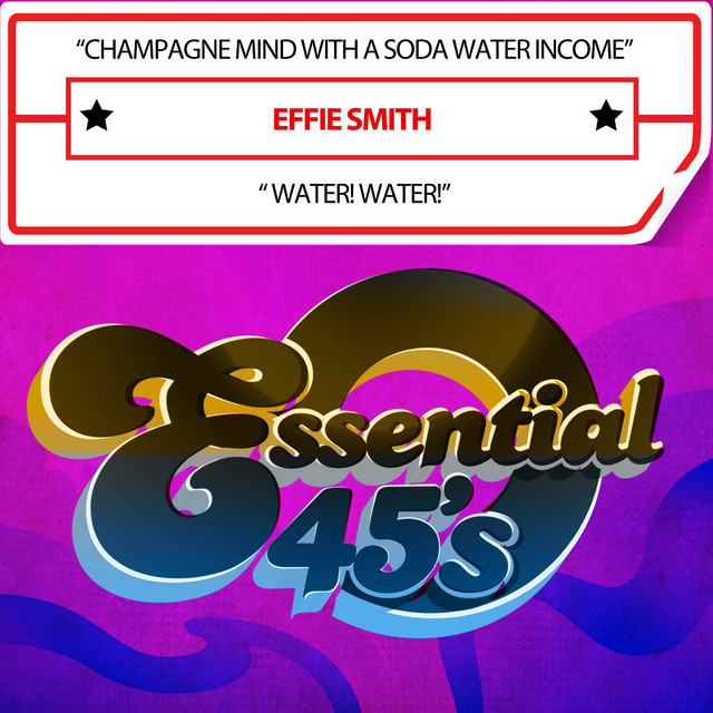 Champagne Mind with a Soda Water Income / Water! Water! (Digital 45) cover